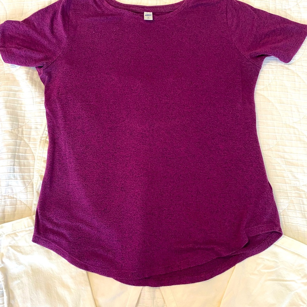 Old Navy Super Soft Burgundy/Wine Top
